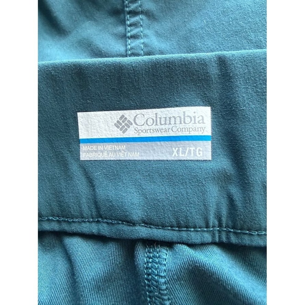Columbia‎ Skort Women XL Green Stretch Drawstring Hem Outdoor Activewear - Picture 13 of 16